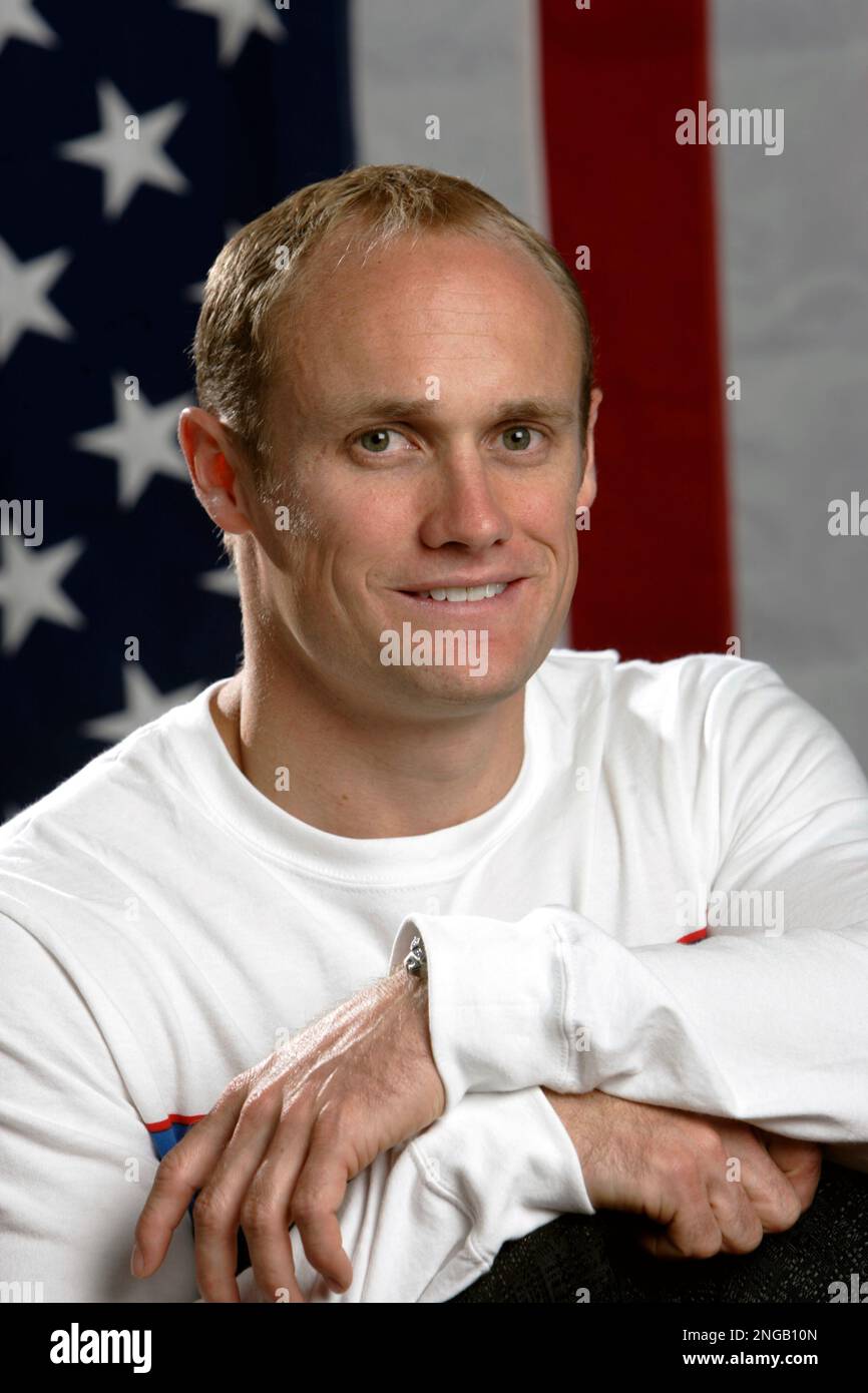 US Olympic luge athlete Brian Martin is shown in this Oct. 9, 2005 photo in Colorado Springs