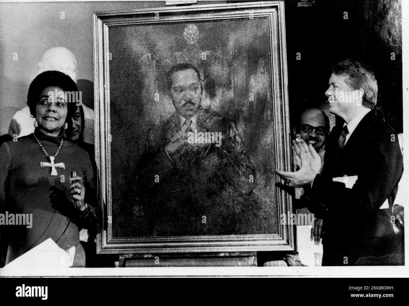 Coretta Scott King, widow of slain civil rights leader Dr. Martin ...