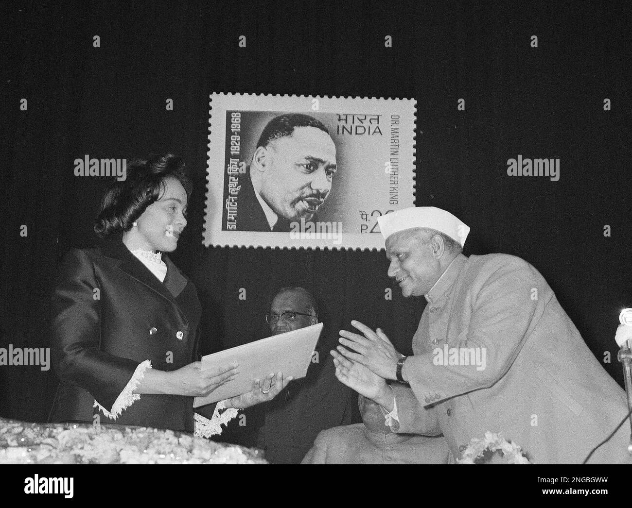 Coretta Scott King, widow of slain civil rights leader Dr. Martin ...