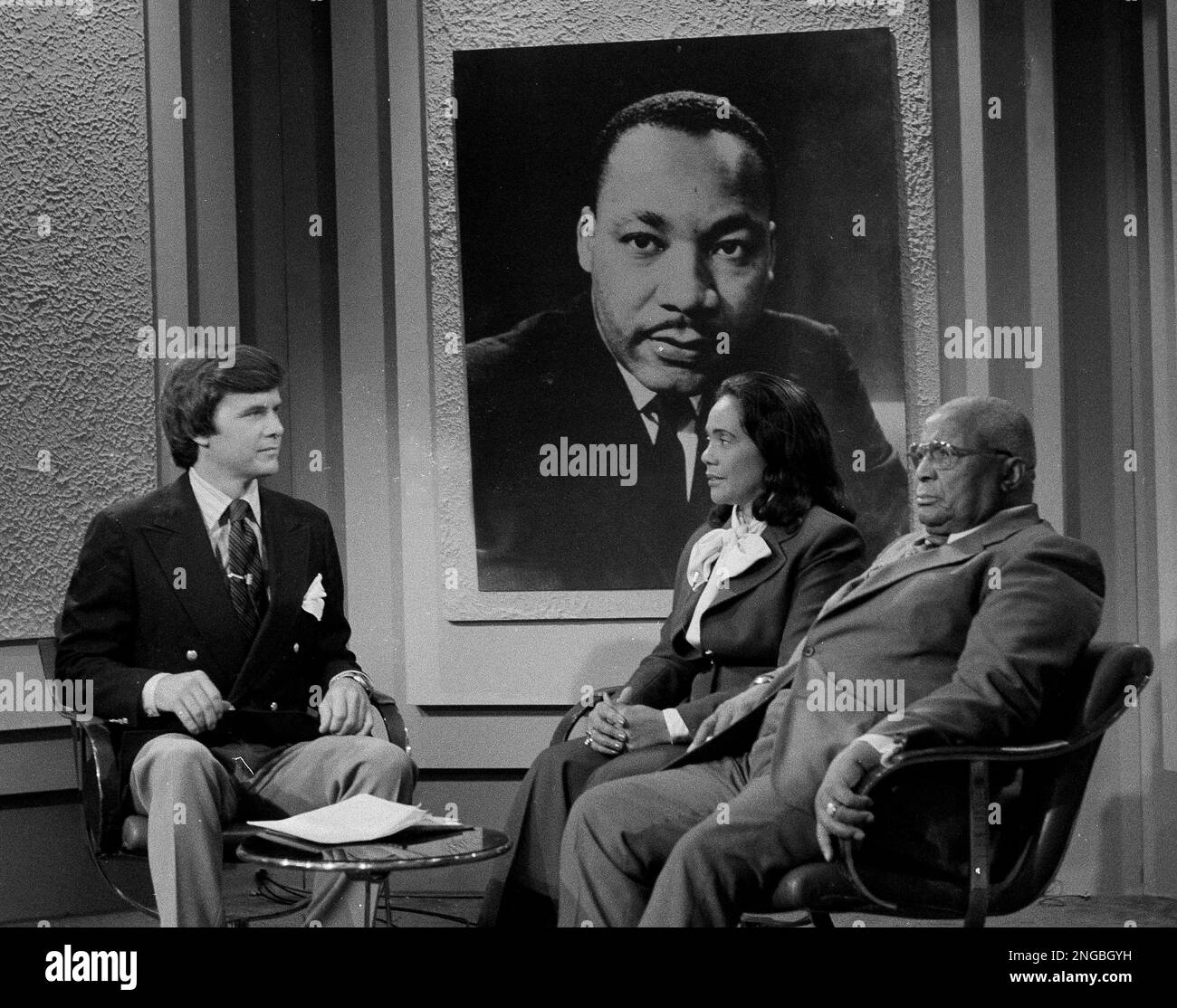 Coretta Scott King, widow of slain civil rights leader, Dr. Martin ...