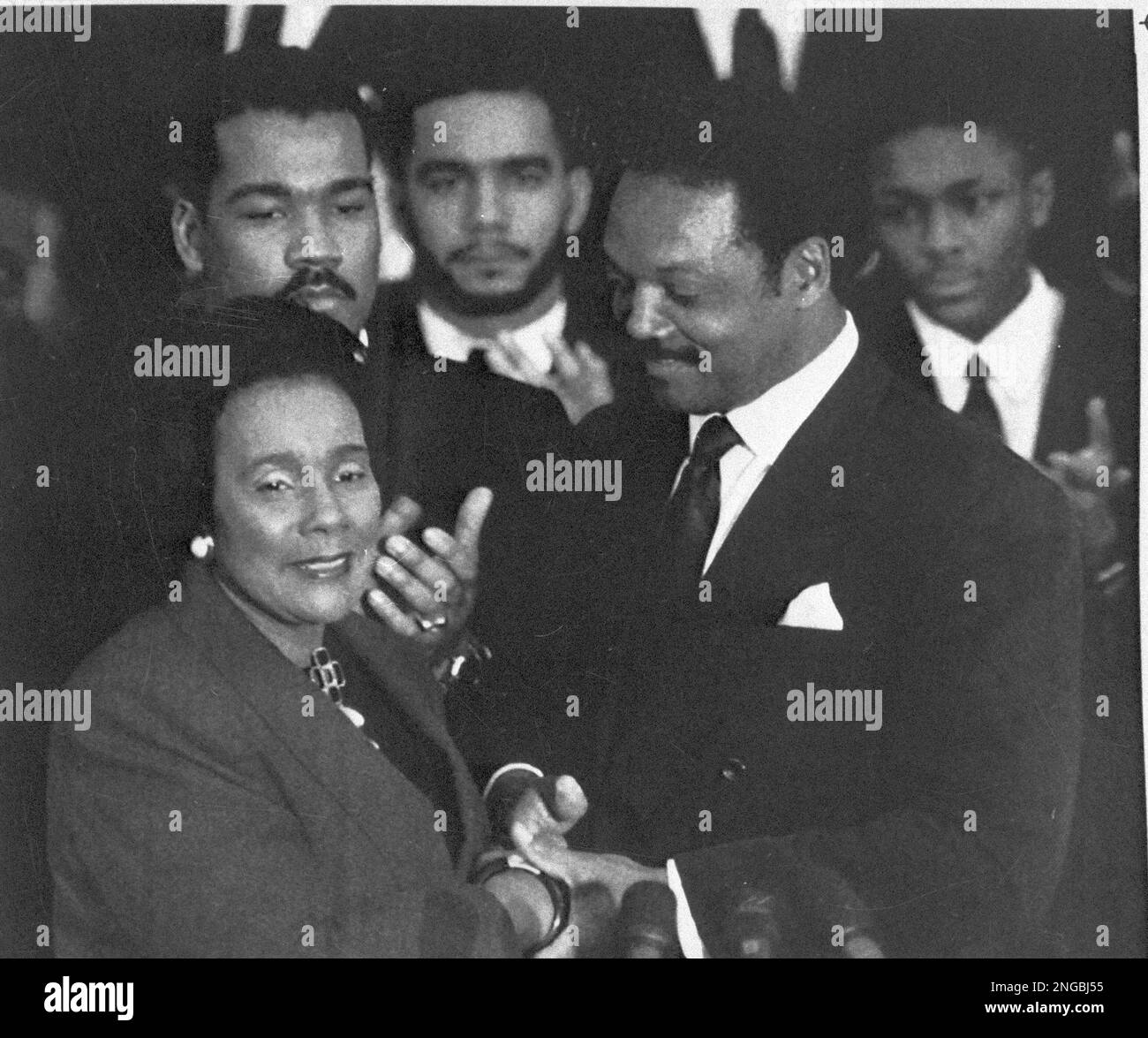 Coretta Scott King, widow of slain civil rights leader Dr. Martin ...
