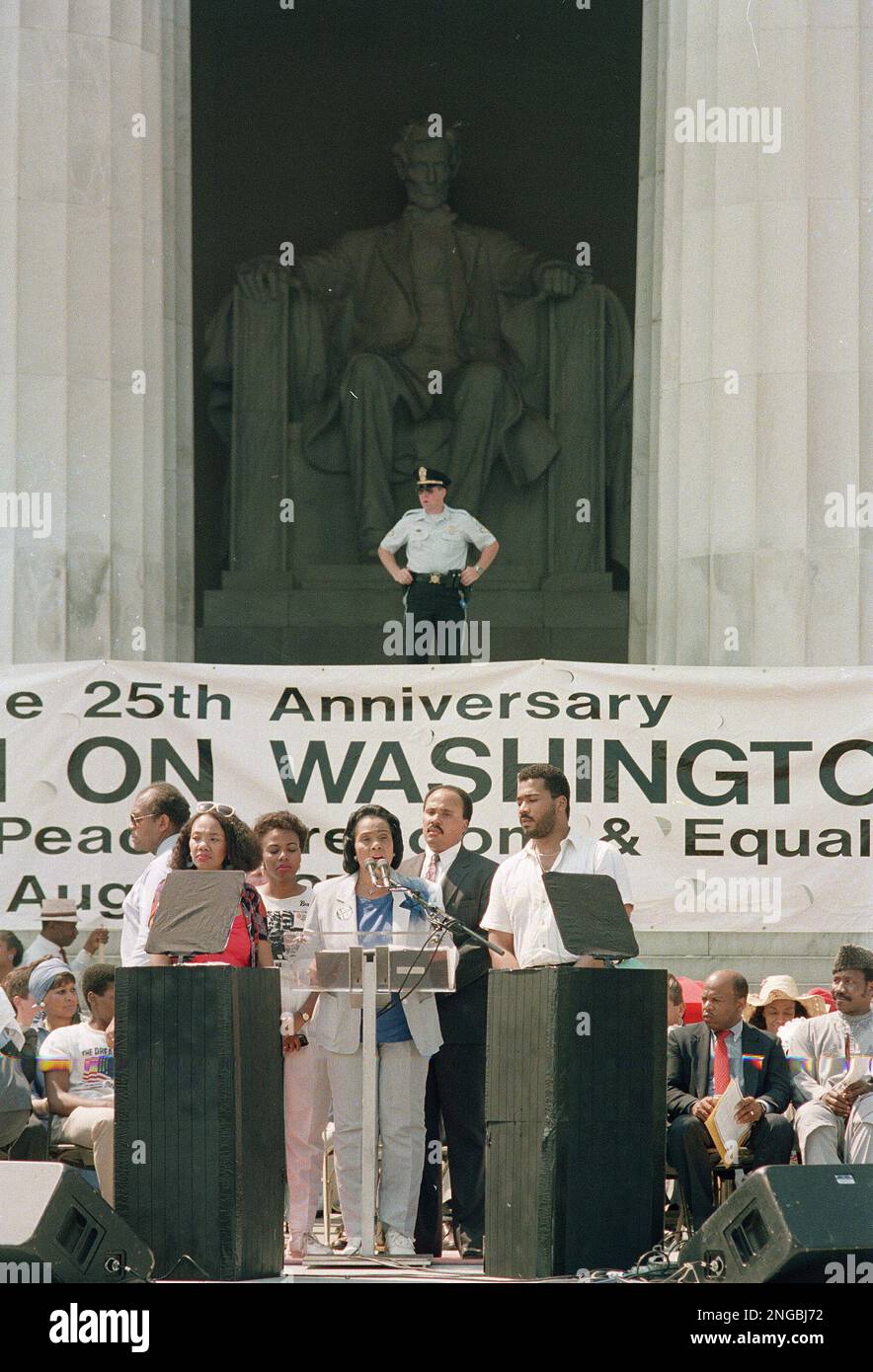 Coretta Scott King, widow of slain civil rights leader Dr. Martin ...