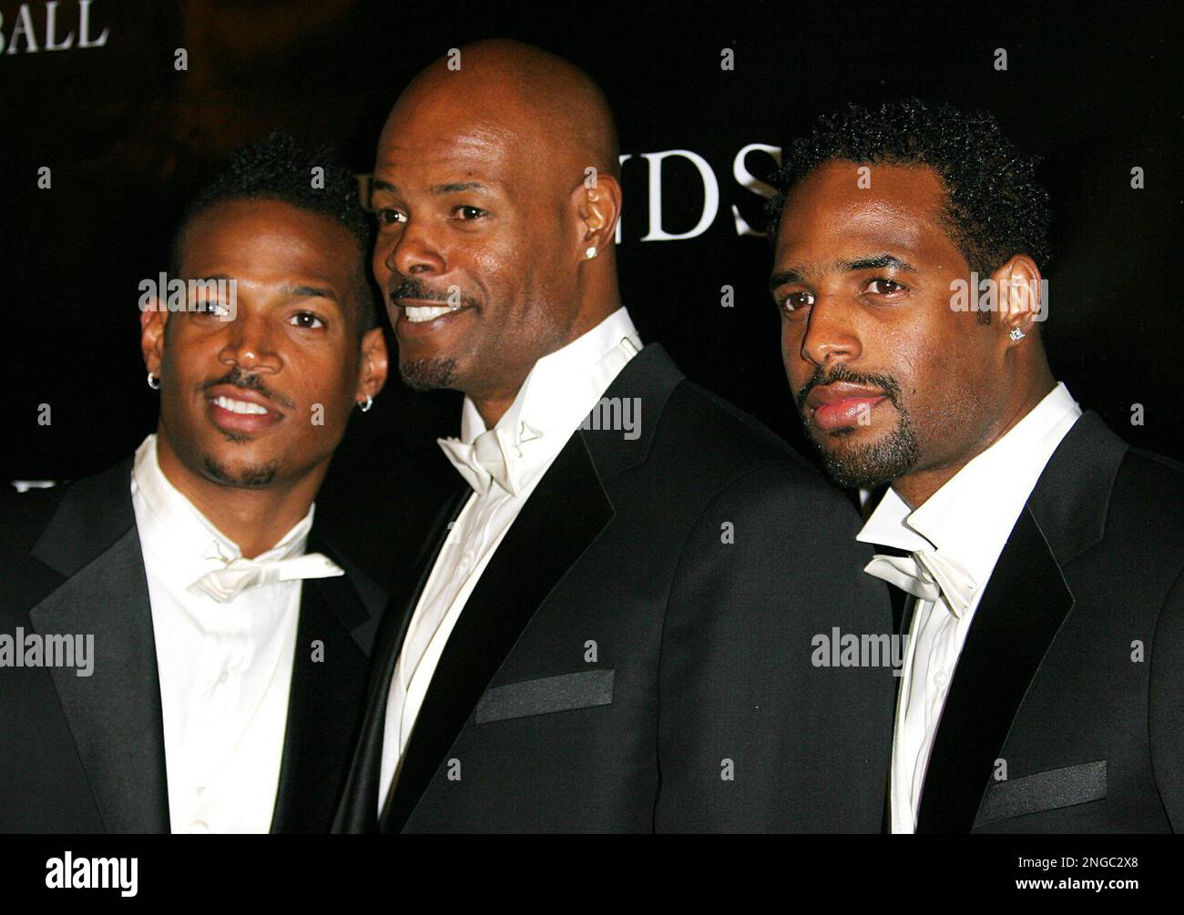 The Wayans brothers, Marlon, Damon, Shawn, arrive at the Legends Ball, an  award ceremony hosted by Oprah Winfrey honoring women who paved the way in  arts, entertainment and civil rights, Saturday, May, image size:1300x1005