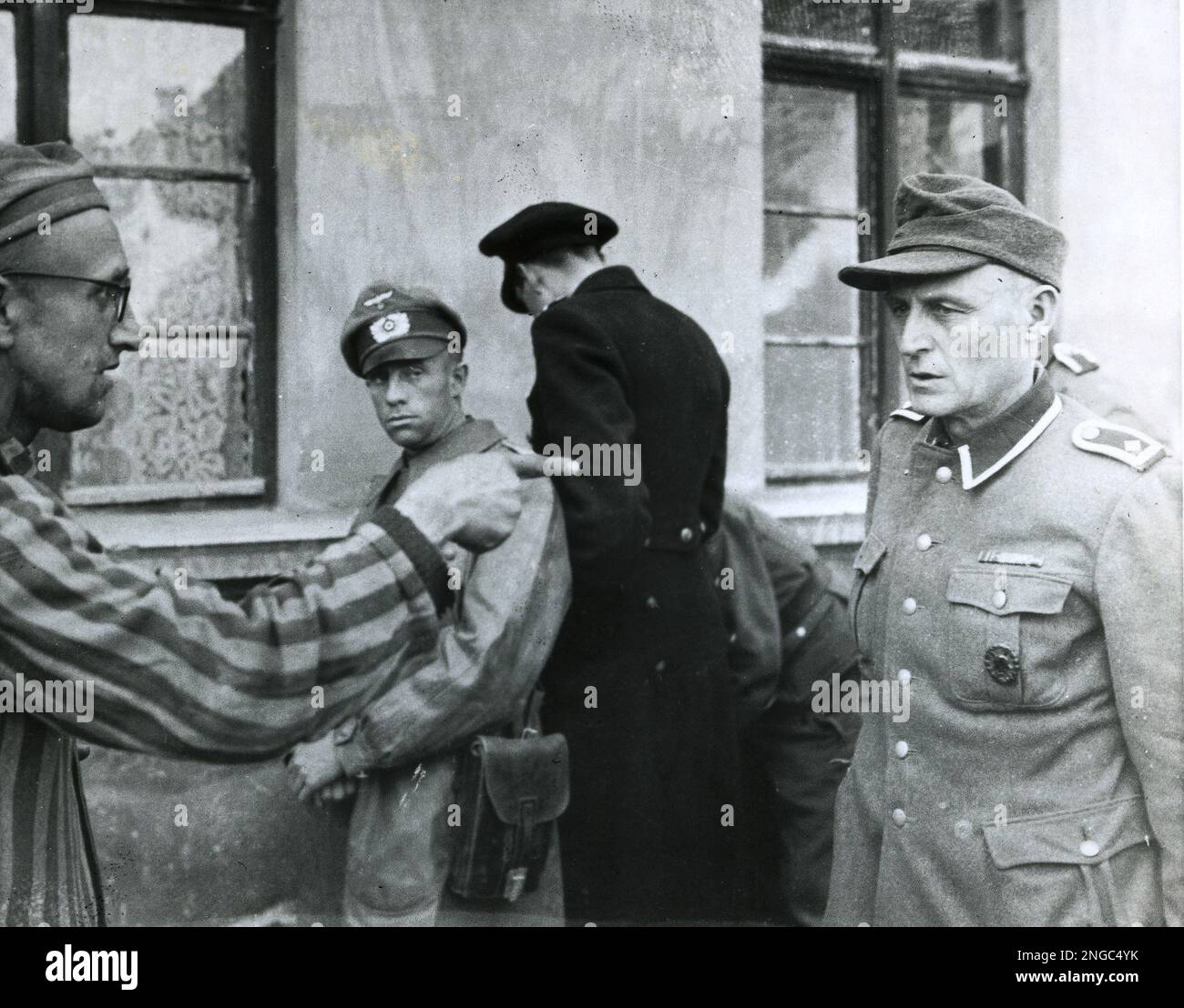 A Russian survivor, liberated by the 3rd Armored Division of the U.S ...