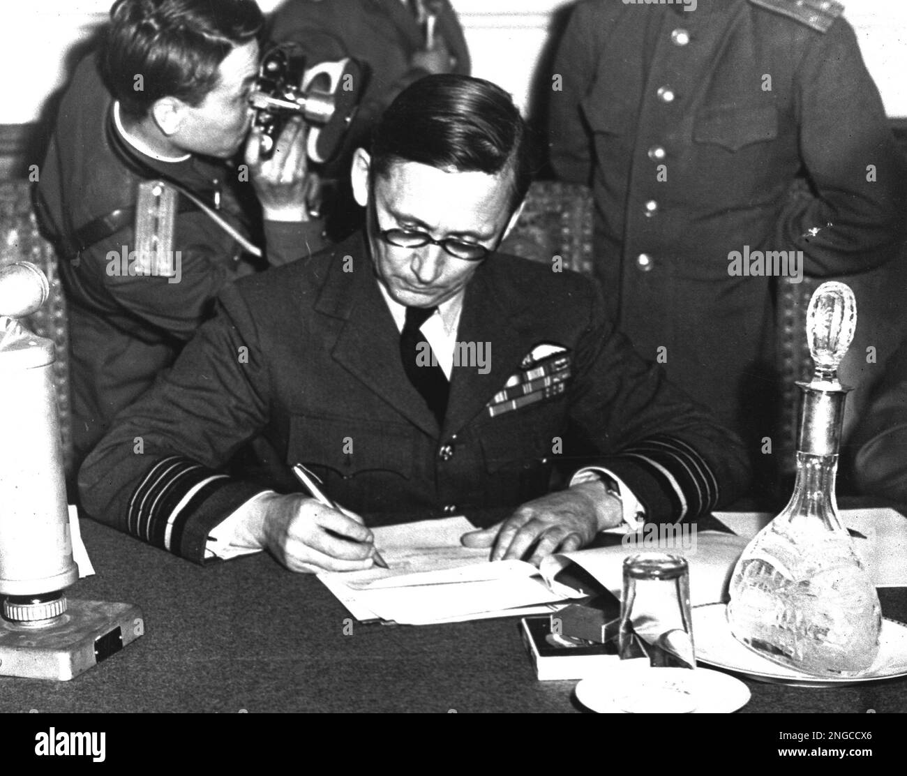 Allied Deputy Supreme Commander, Britain's Air Marshal Sir Arthur