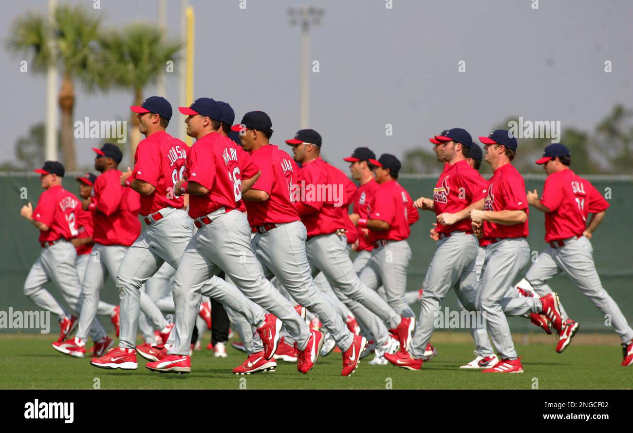 First official workout of Cardinals spring training