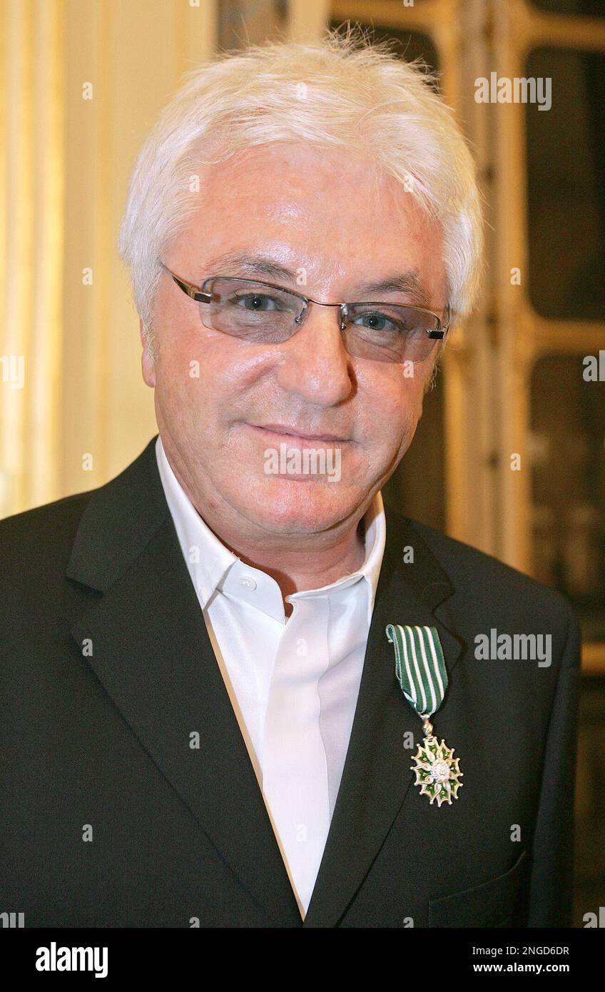 French composer Marc Cerrone, an icon of the 1970s Disco music period ...