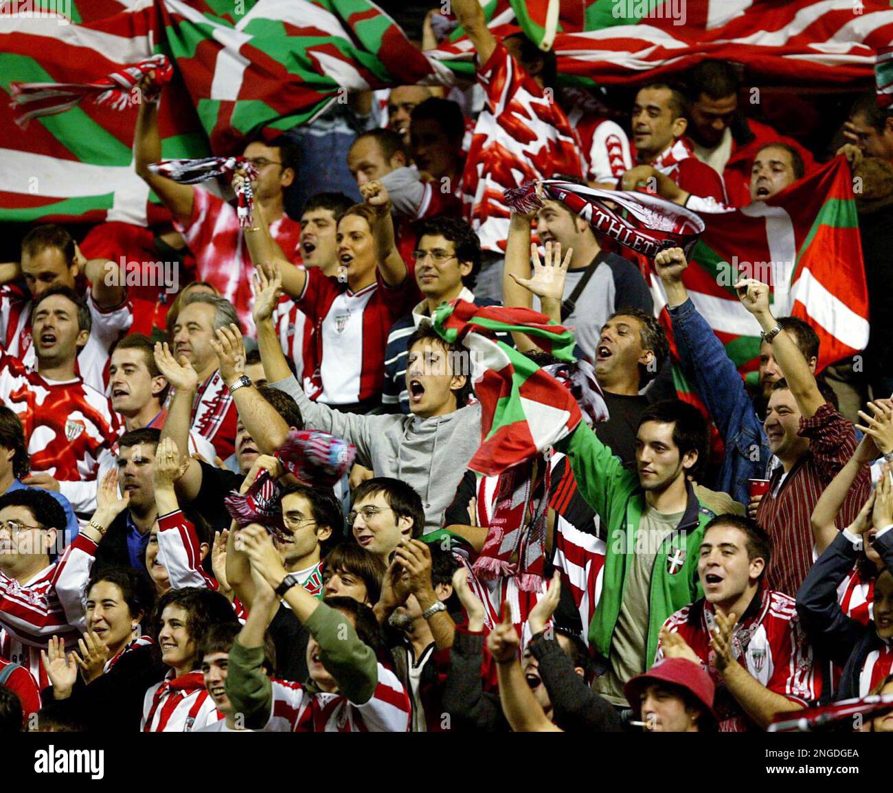 Bilbao Athletic Club flag Stock Photo - Alamy