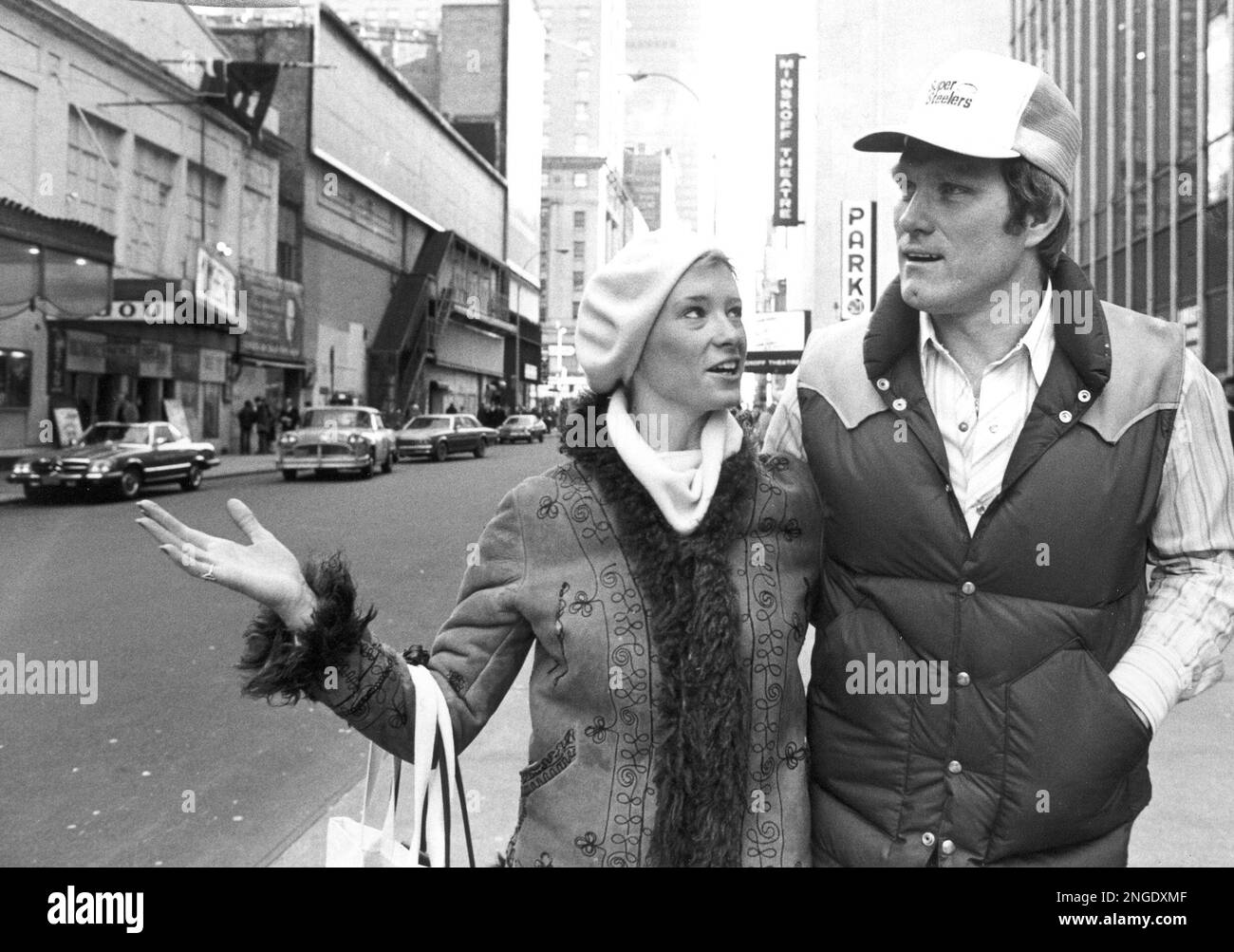 Ice skating champion Jo Jo Starbuck, left, and her husband, Pittsburgh