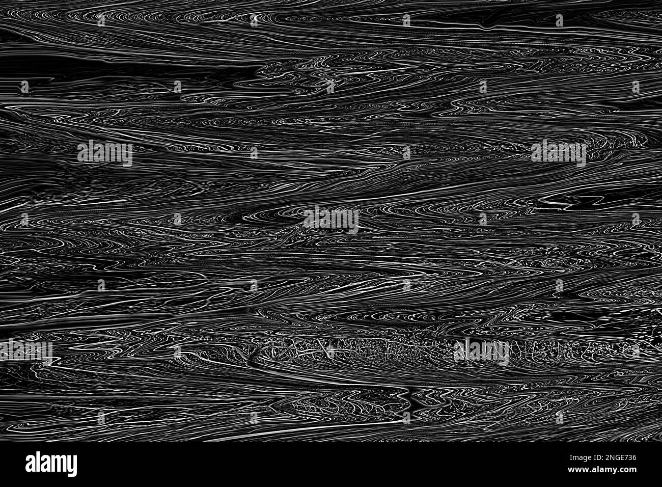 abstract wavy black and white pattern as background design, line ...