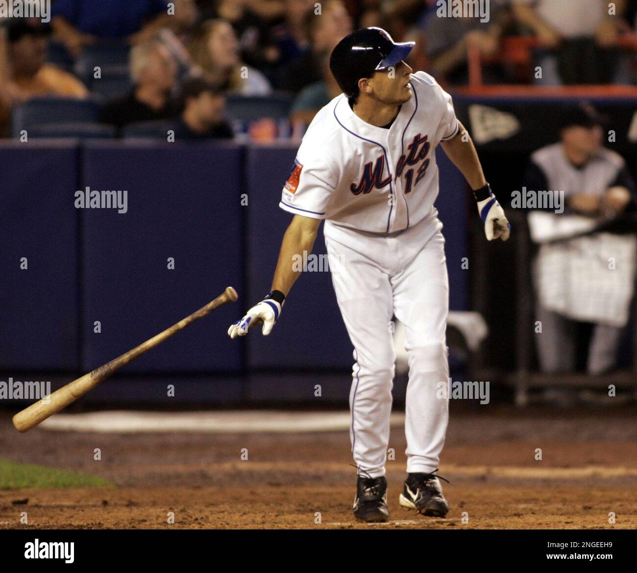 New York Mets' Danny Garcia hits a three-run home run against the ...