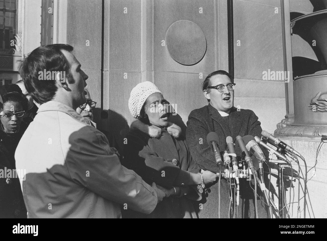Coretta Scott King, widow of civil rights leader Martin Luther King Jr ...