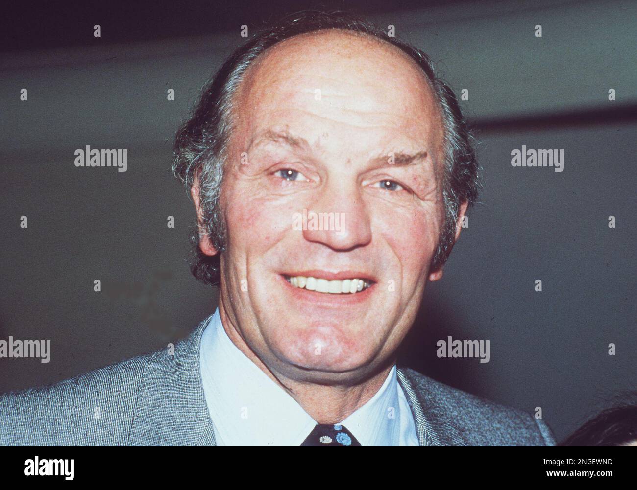 Former British and European heavyweight boxing champion Henry Cooper