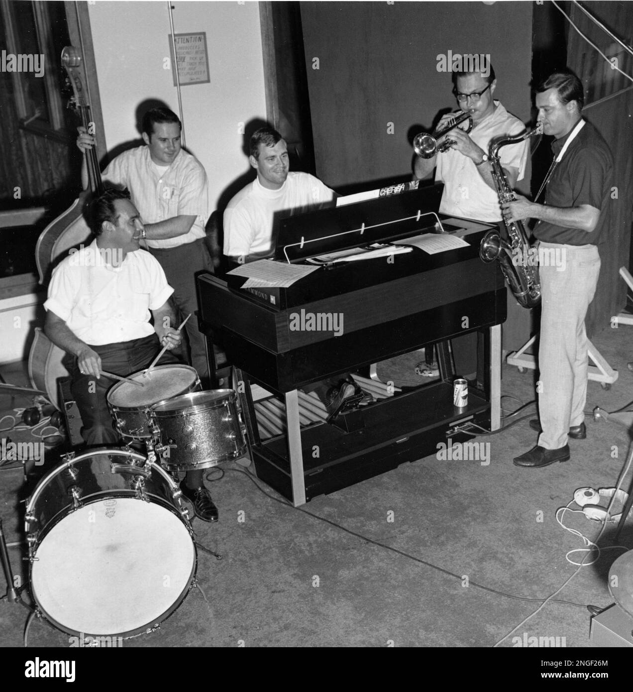 Detroit Tigers pitcher Denny McLain debuts playing the organ as a recording  artist with the Denny McLain Quintet as the group cut their first record  for Capitol Records at a Detroit studio