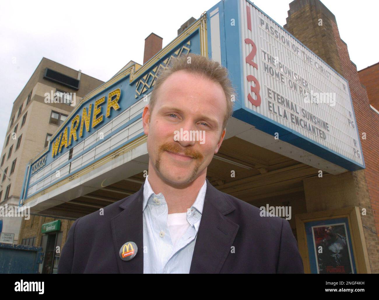 Spurlock, director and star of the documentary "Super Size Me