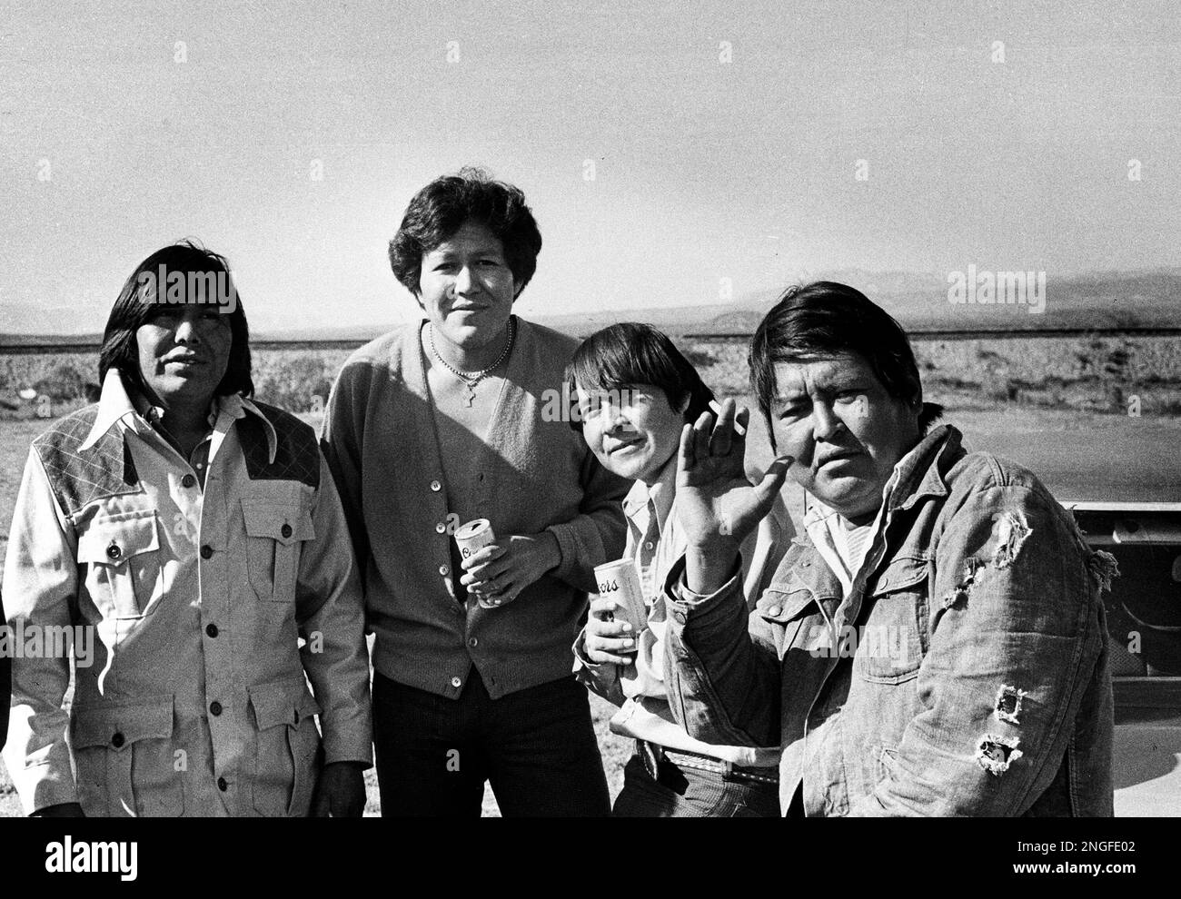 Apache residents of the San Carlos Apache reservation in Arizona are