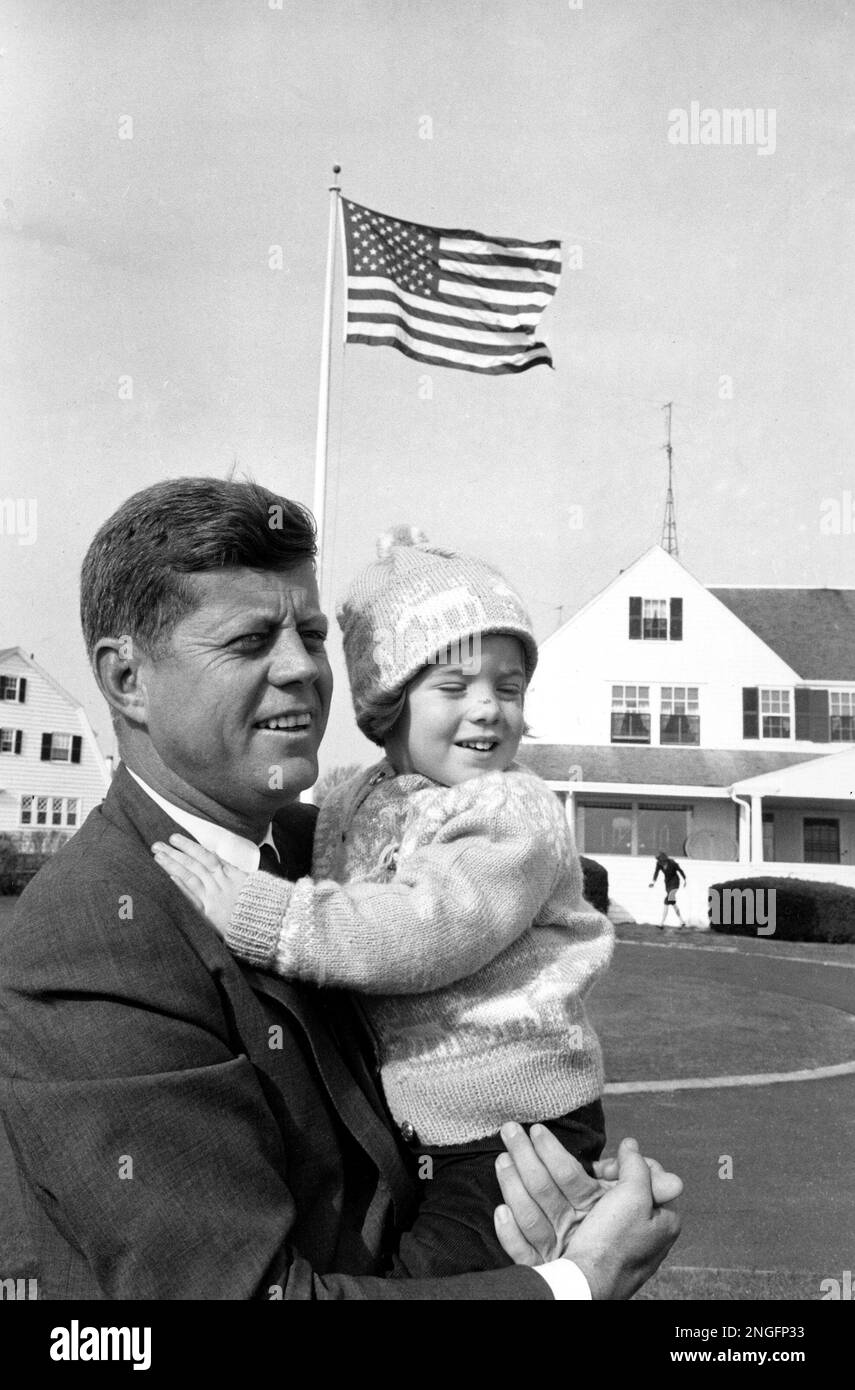 Caroline Kennedy, 3-year-old daughter of president-elect John F