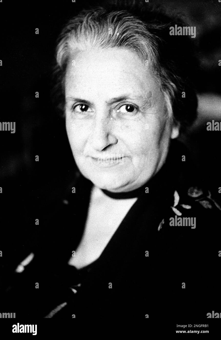 Italian educator Maria Montessori is seen on October 1, 1931. (AP Photo ...