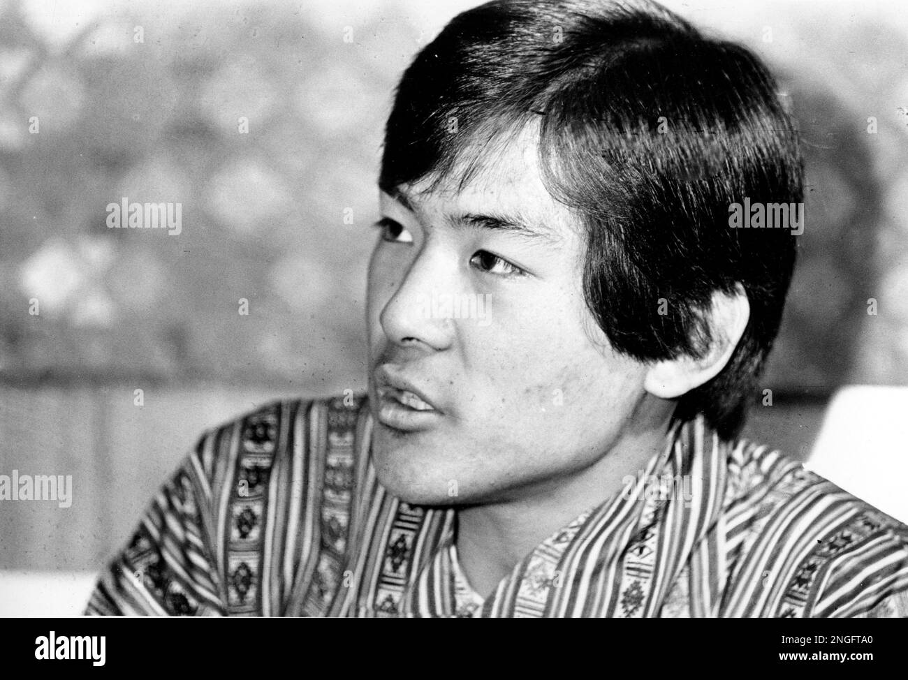 King of Bhutan Jigme Singye Wangchuk, who came to the throne in 1972 at