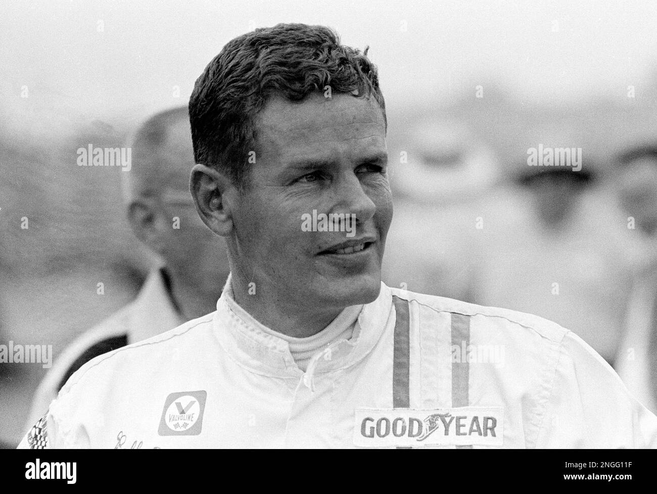 Bobby Unser, winner of the 1968 Indy 500mile race, is shown at the