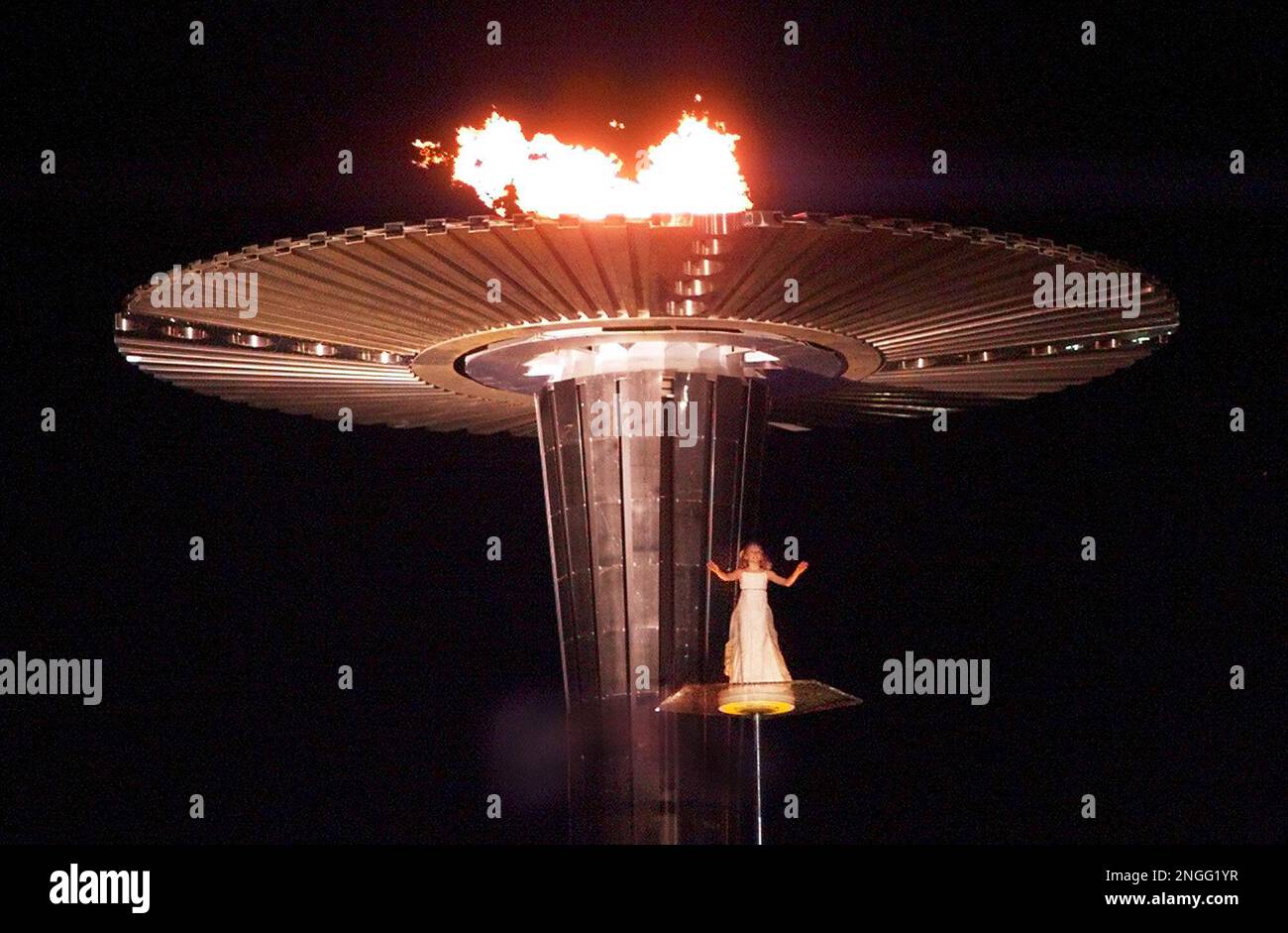 Nikki Webster 13 Performs Near The Olympic Flame Just Before It Was nikki-webster-13-performs-near-the-olympic-flame-just-before-it-was