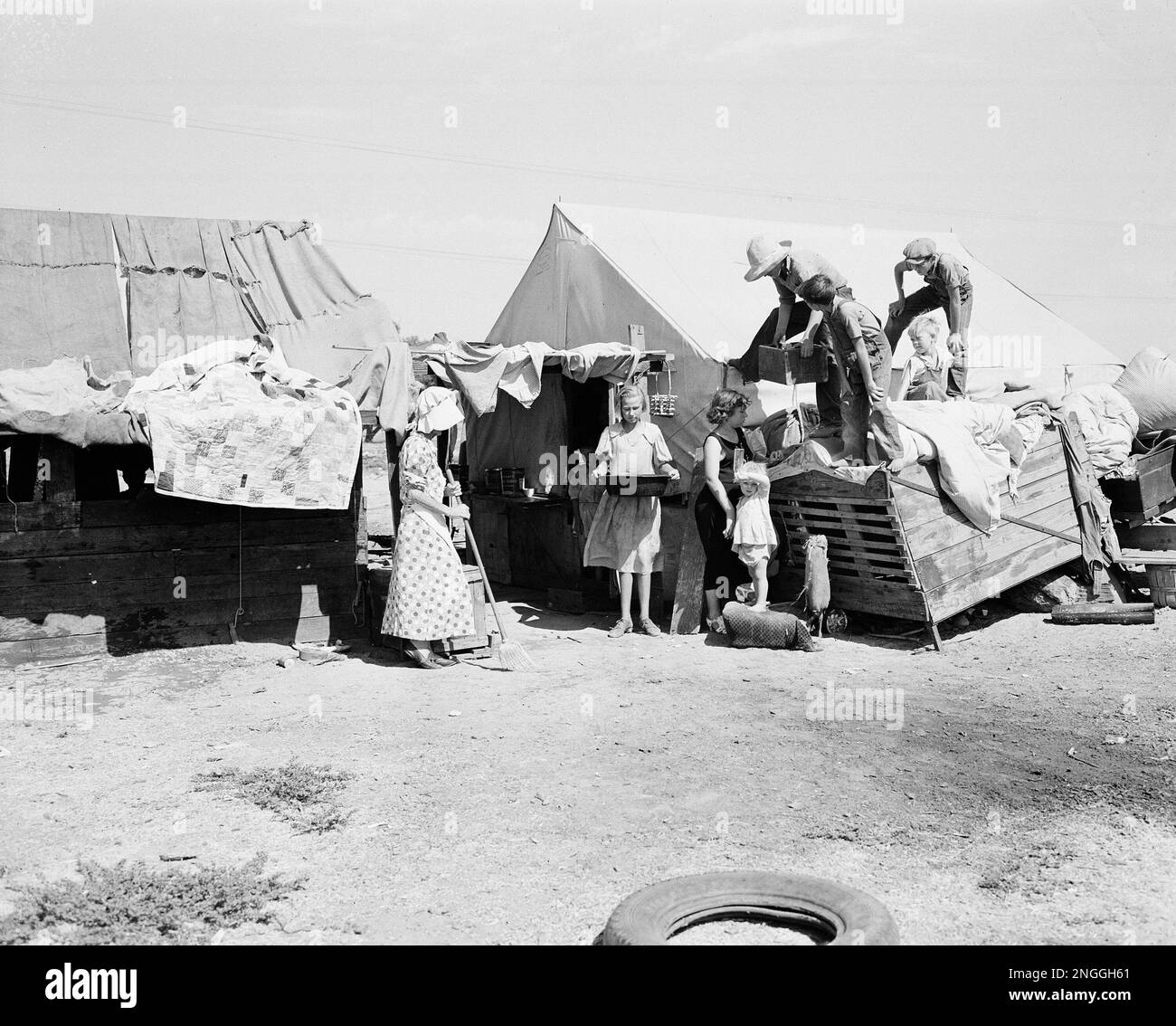 An American family moves into the San Joaquin Valley in Bakersfield, Ca ...