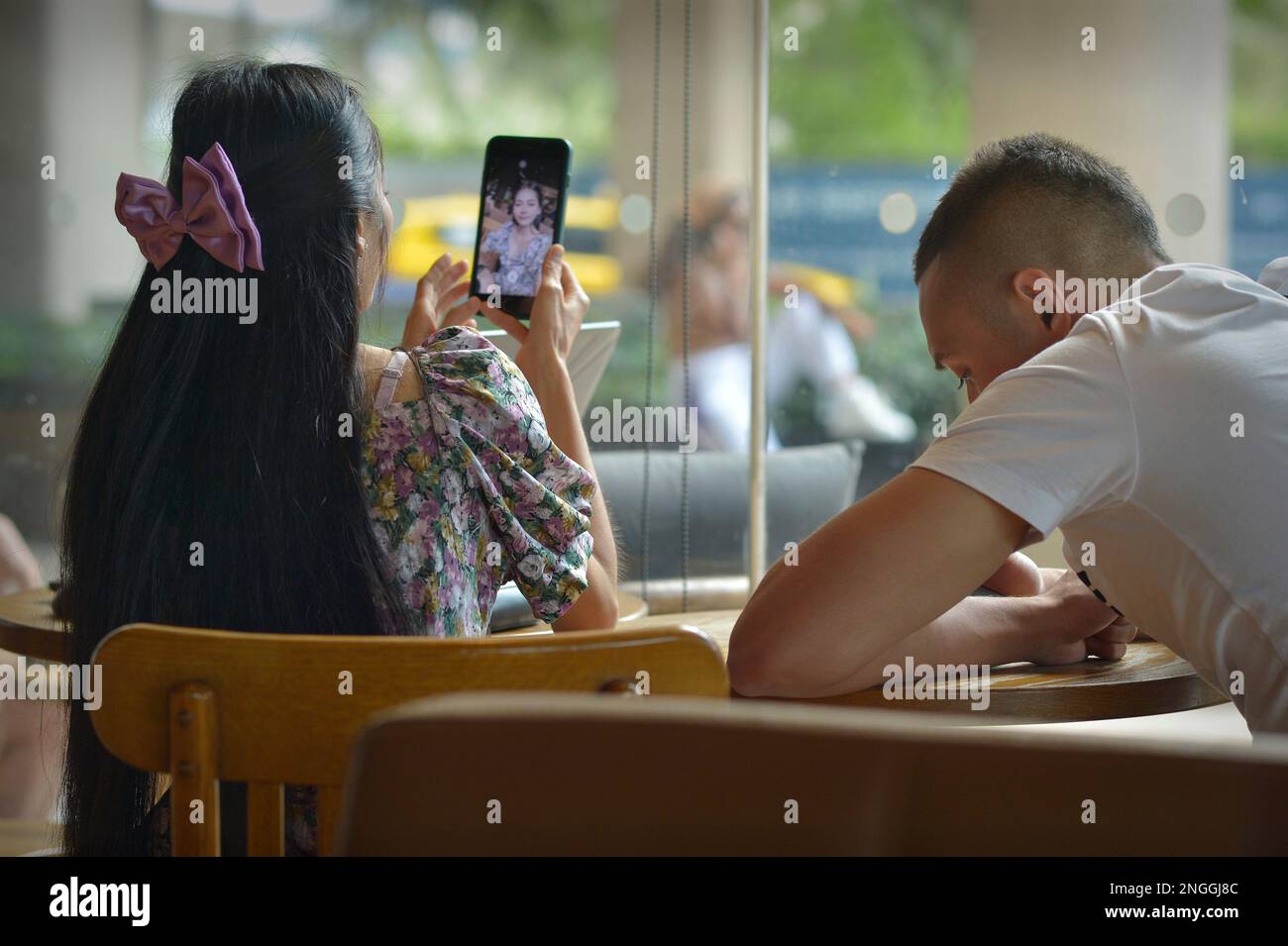 Starbucks Coffee Shop Central Festival Mall Pattaya Thailand Stock