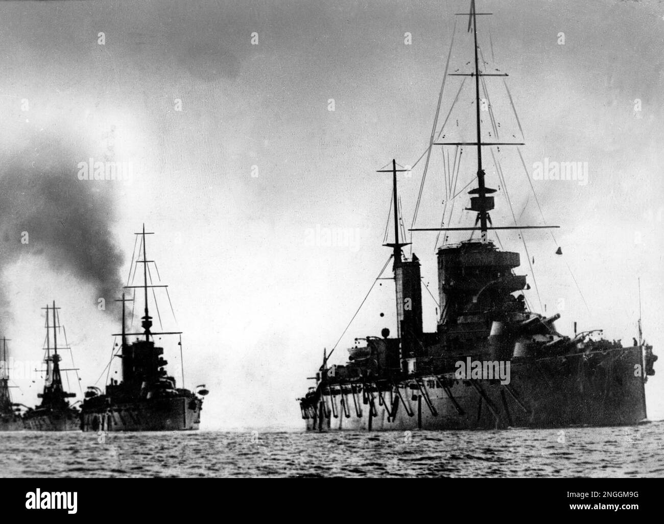 Battle of Jutland Battle cruisers "Iron Duke", May 31, 1916, flagship