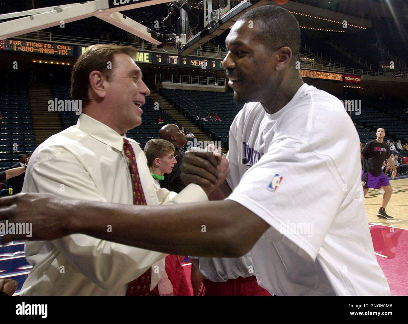 Hakeem Olajuwon played for the Toronto Raptors once upon a time