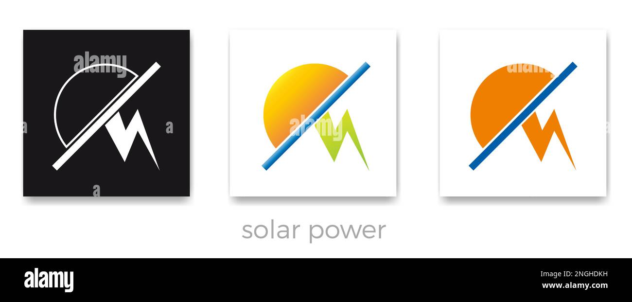 Rays of the sun hitting a solar panel that produces electricity. Solar