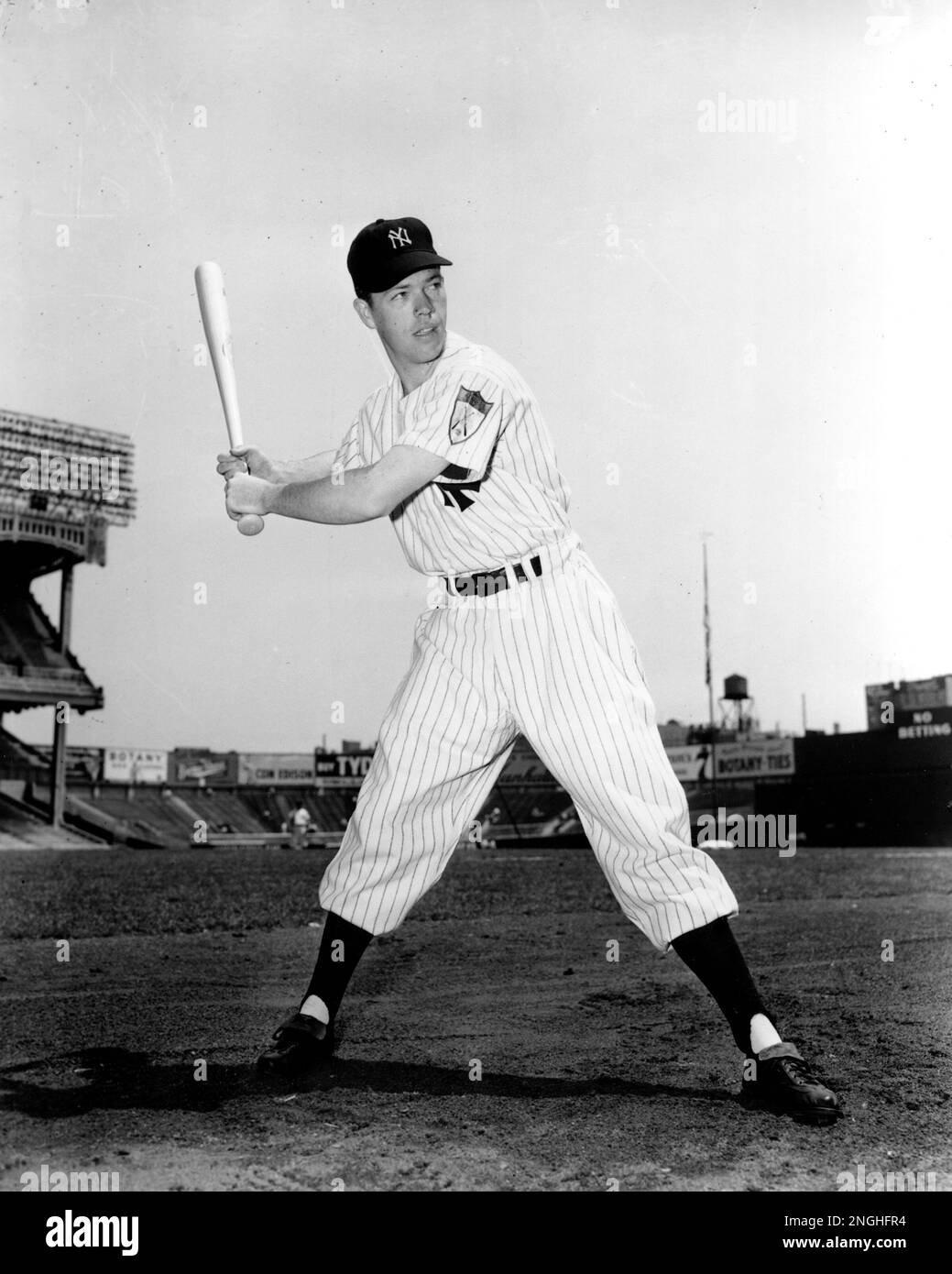 Catcher for the New York Yankees Yogi Berra in March 1957 at spring  training (AP Photo Stock Photo - Alamy