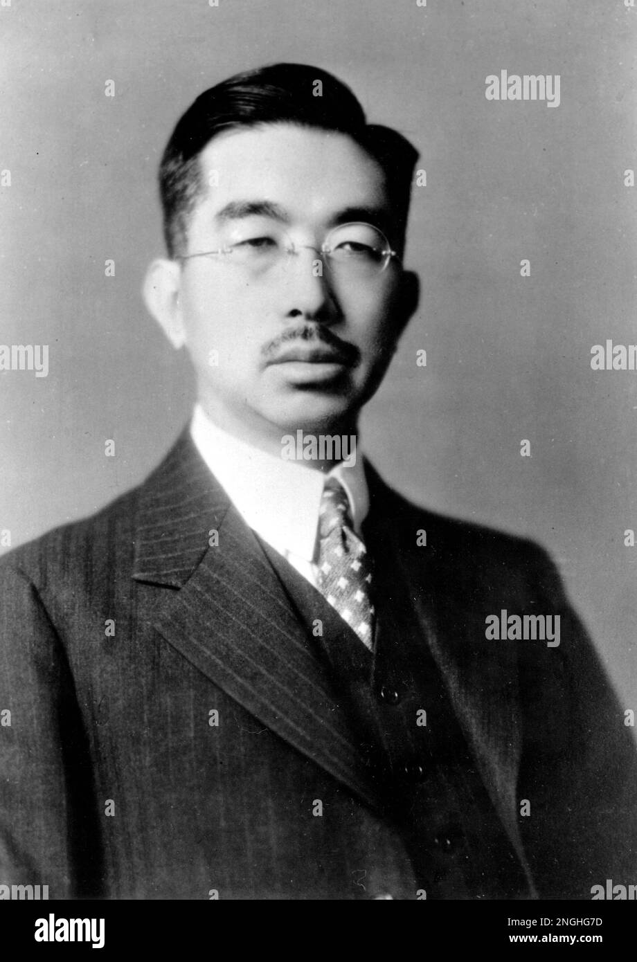 Emperor Hirohito is photographed on Dec. 26, 1946 at an unknown ...