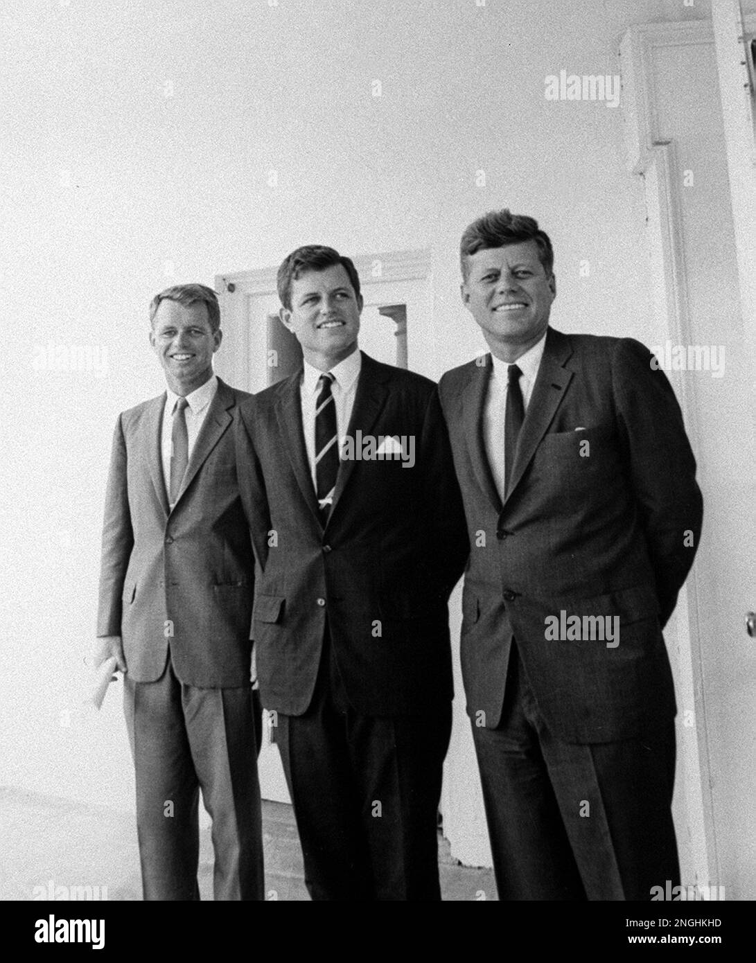 The Kennedy brothers, from left, Robert, Edward and U.S. President John