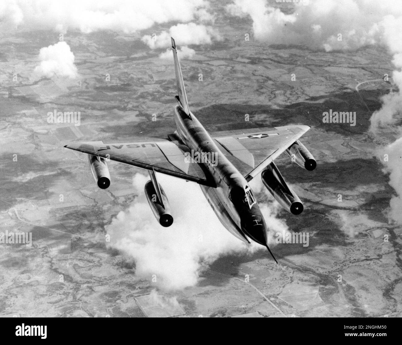 This Supersonic Conviar B58 Hustler is the U.S. Air Force Strategic