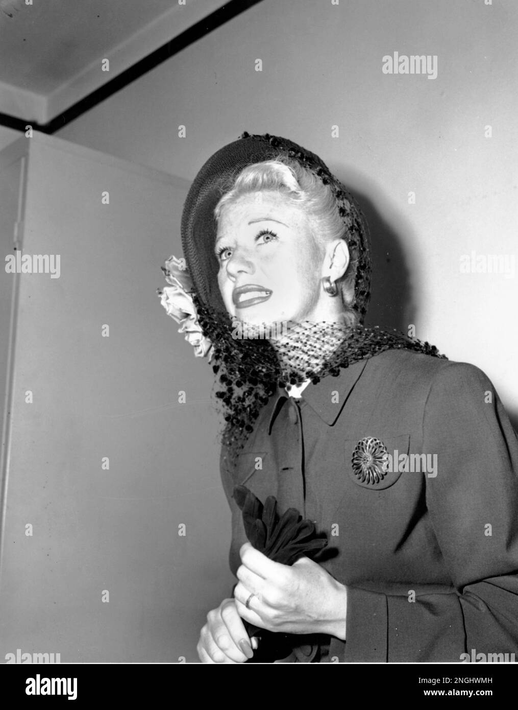 Actress Ginger Rogers arrives in court in Los Angeles, Ca. on Sept. 6
