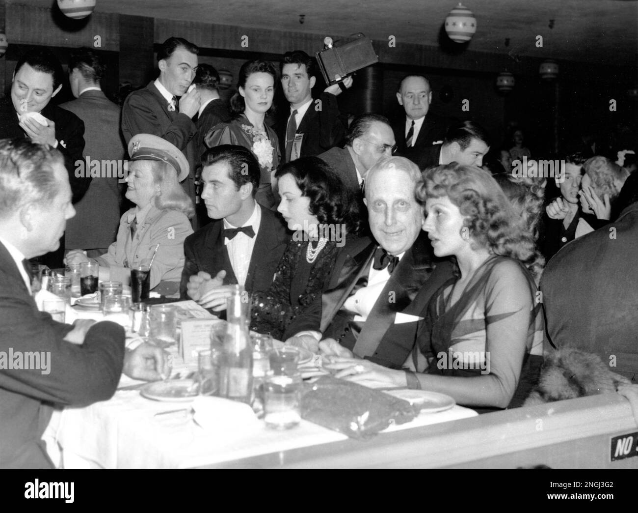 William Randolph Hearst is seen at a Military Ball in Hollywood, Ca. on ...