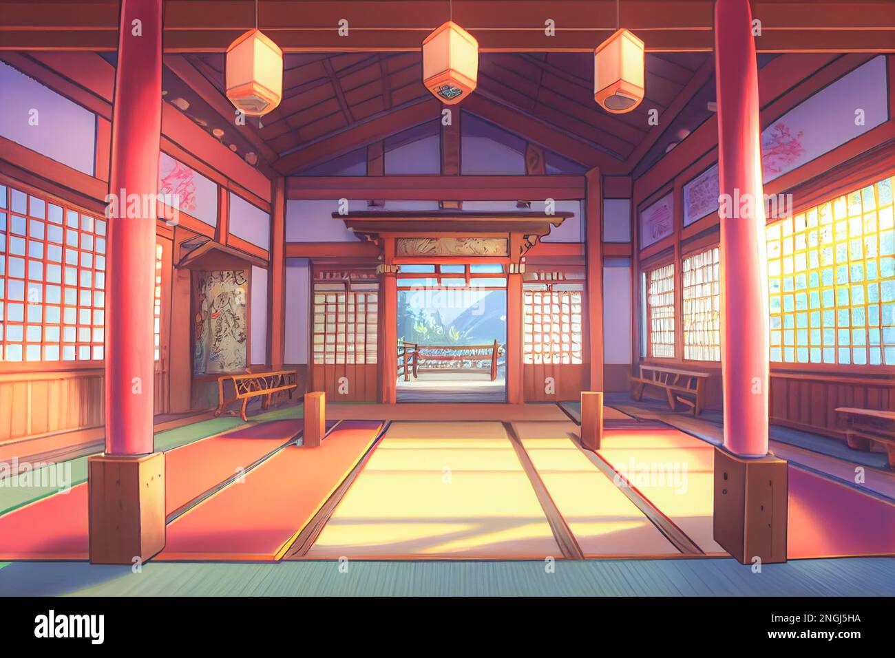 Share 158+ anime dojo background best - 3tdesign.edu.vn