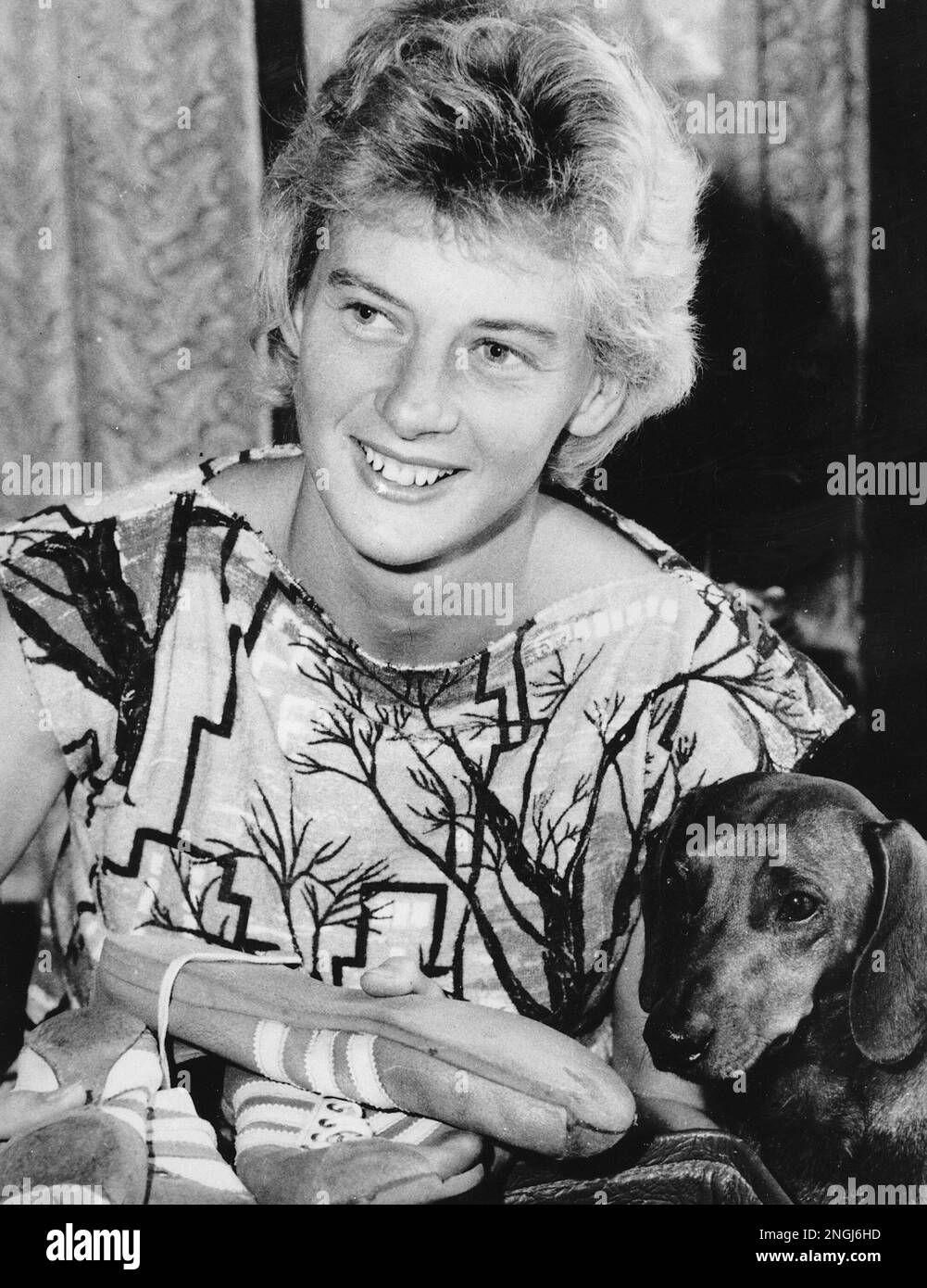 Betty Cuthbert Three time Gold Medal Winner In Track And Field At The 