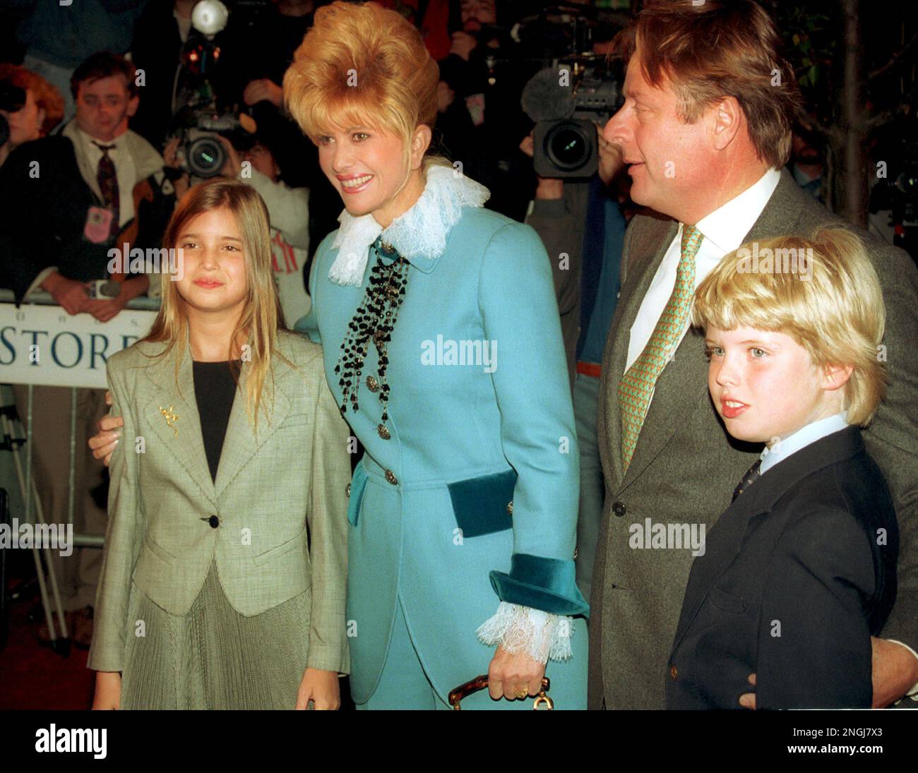 Ivana Trump, exwife of real estate developer Donald Trump, is shown