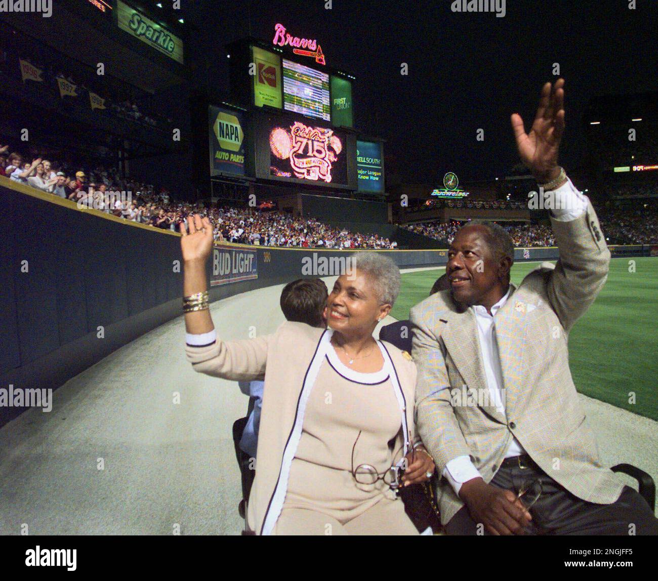 Major League Baseball's all-time career home run record holder Hank