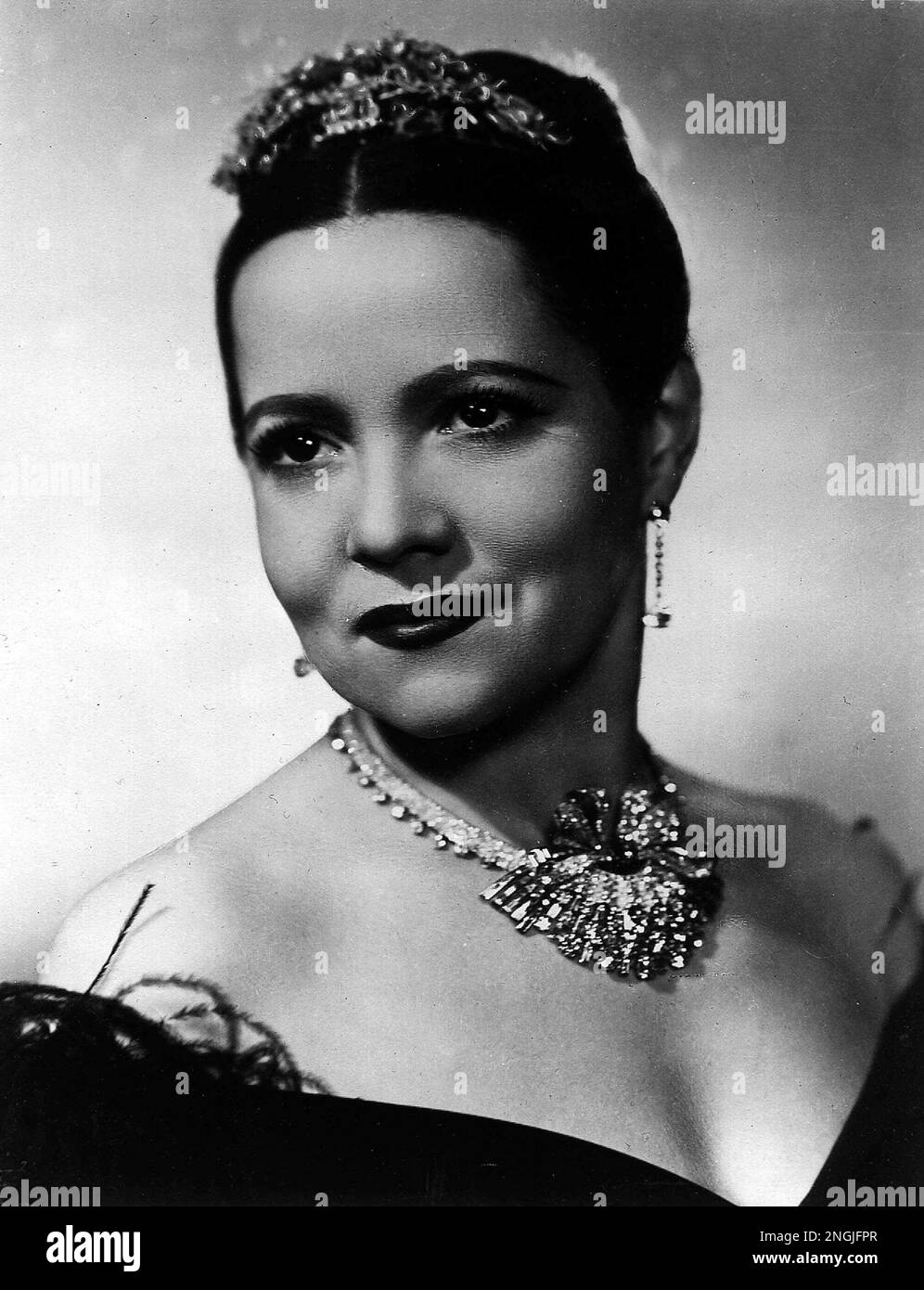 Bidu Sayao is shown in this May 14, 1954 photo. Sayao, the Brazilian ...