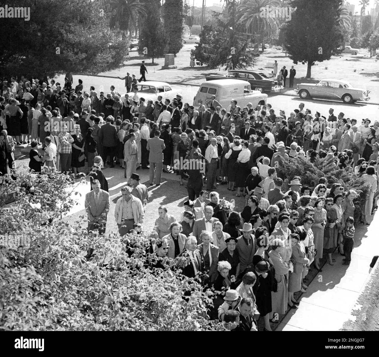 Tyrone Power Funeral
