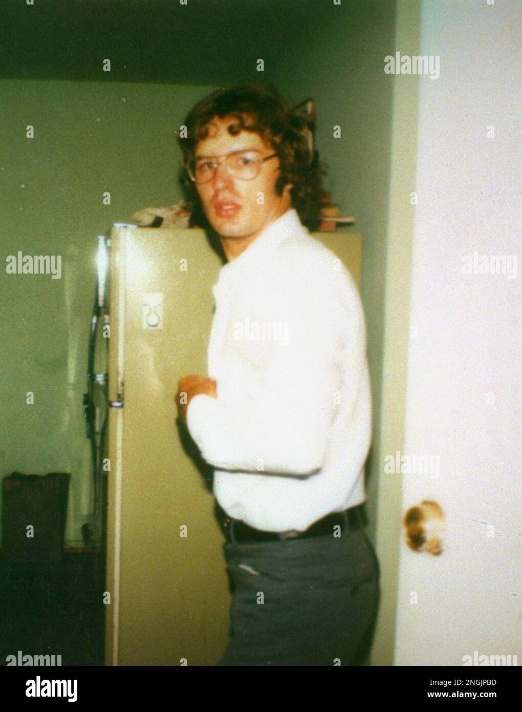 This is a 1981 photo of David Koresh taken at the Mount Carmel compound