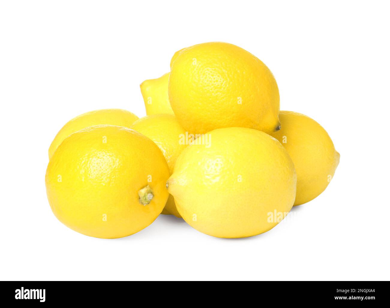 Many ripe yellow lemons Cut Out Stock Images & Pictures - Alamy