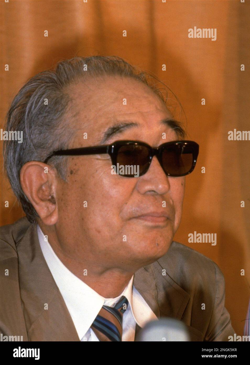 Japanese film director Akira Kurosawa at Cannes film festival on May 15