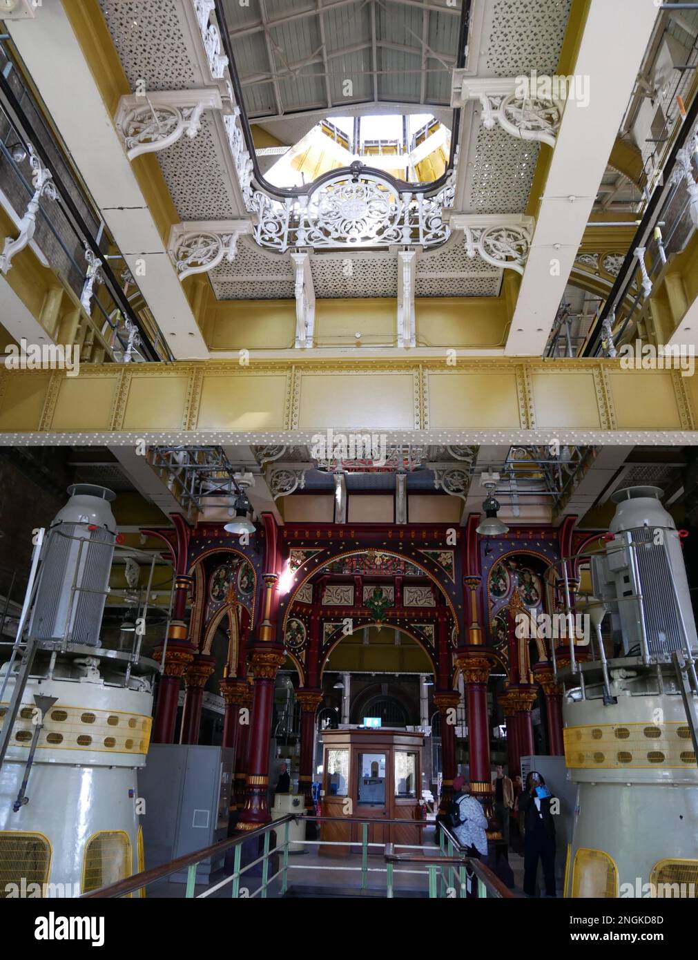 Abbey Mills Pumping Station, East London Stock Photo Alamy