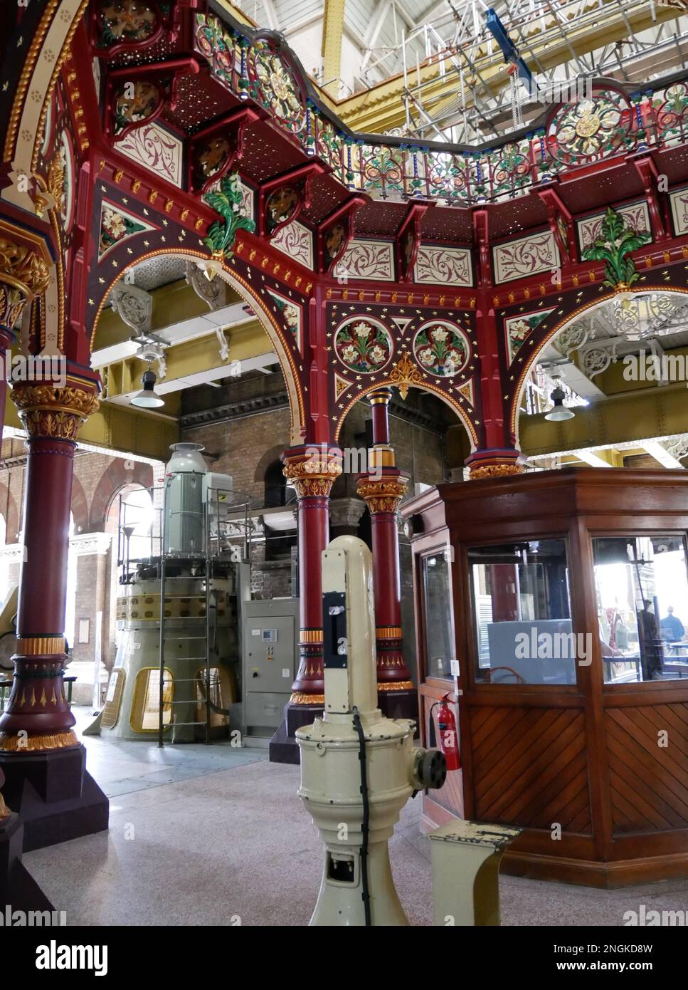 Abbey Mills Pumping Station, East London Stock Photo Alamy