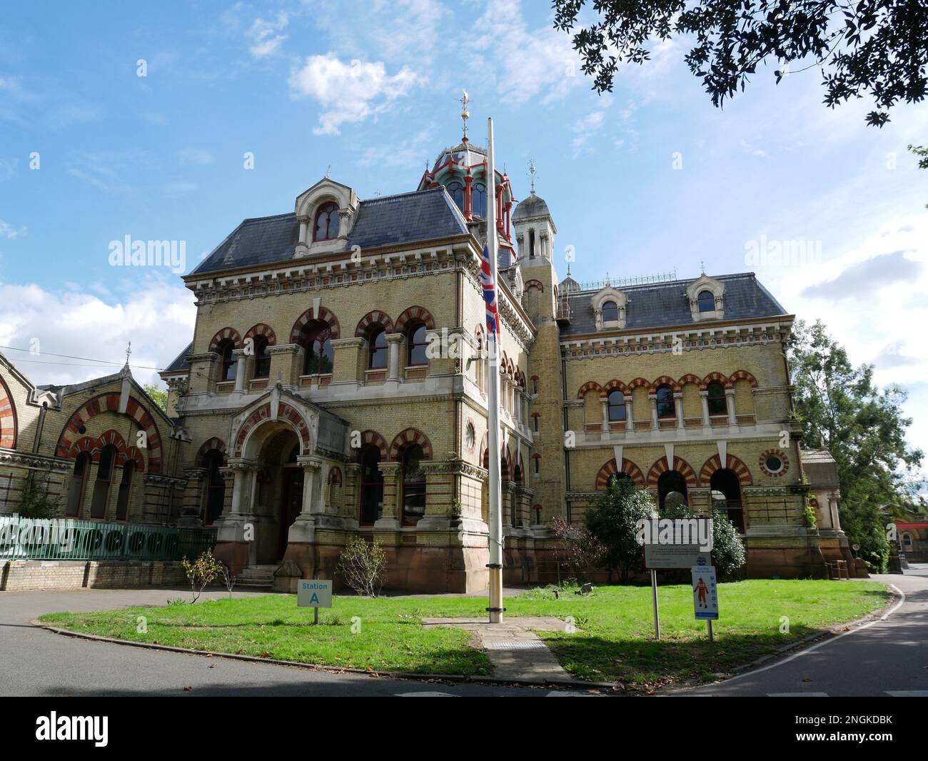 Abbey Mills Pumping Station, East London Stock Photo Alamy