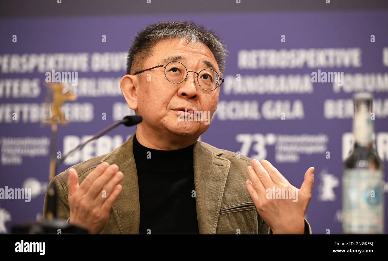 Berlin, Germany. 18th Feb, 2023. Zhang Lu, director and screenwriter