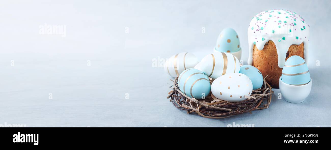 Colorful Stripes Dessert Custom Name Easter Backdrop main image 1